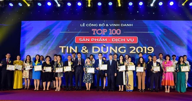 100 thương hiệu Việt Nam được vinh danh sản phẩm Tin và Dùng 2019