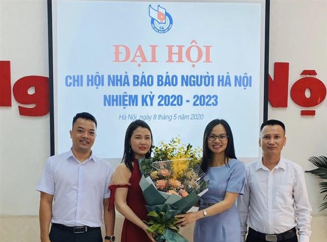 Đại hội Chi hội Nhà báo Báo Người Hà Nội, nhiệm kỳ 2020- 2023