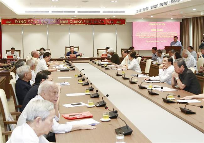 Hà Nội sẽ tổ chức 10 hội nghị lấy ý kiến về Dự thảo Báo cáo chính trị