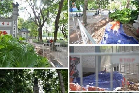Hà Nội: Mộ mới phát hiện ở đền Ngọc Sơn không phải mộ cổ