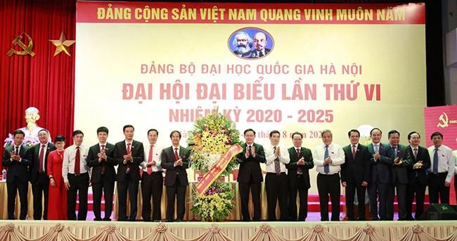 Đại hội đại biểu lần thứ VI Đảng bộ Đại học Quốc gia Hà Nội: Phấn đấu đến 2025 lọt vào nhóm 500 trường hàng đầu thế giới