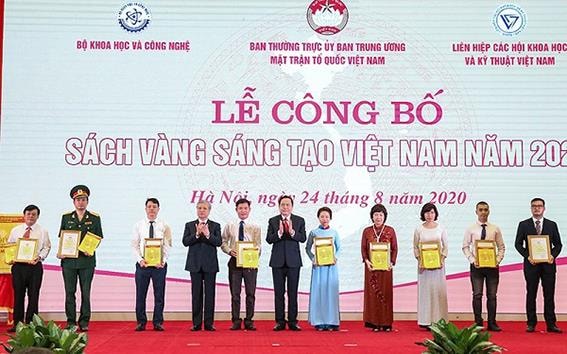 Công bố Sách vàng Sáng tạo Việt Nam năm 2020