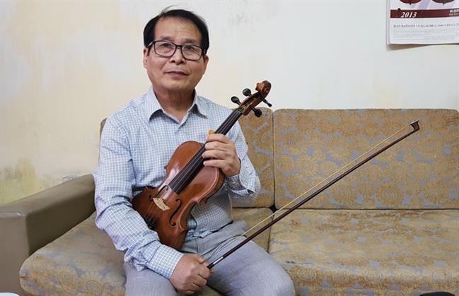 Nghệ sĩ nhân dân Nguyễn Châu Sơn: Truyền tình yêu với cây đàn violon