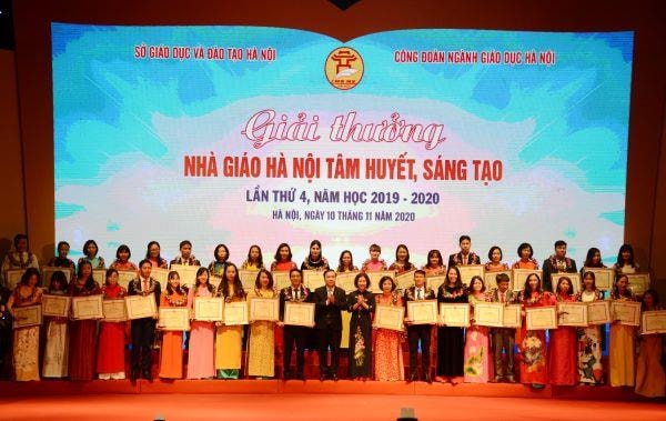 Hà Nội tuyên dương các điển hình tiên tiến, nhà giáo mẫu mực năm 2020