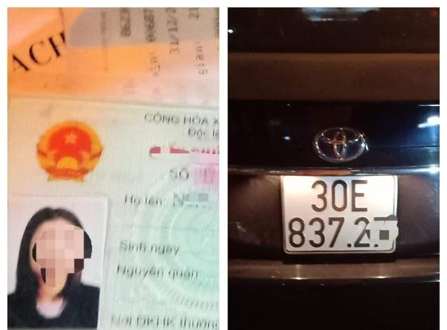 Hà Nội: Xử phạt 40 triệu đồng với nữ tài xế say ngất ngưởng lái ô tô trên phố