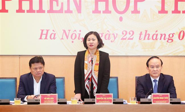 Ủy ban Bầu cử thành phố Hà Nội tổ chức phiên họp lần thứ nhất
