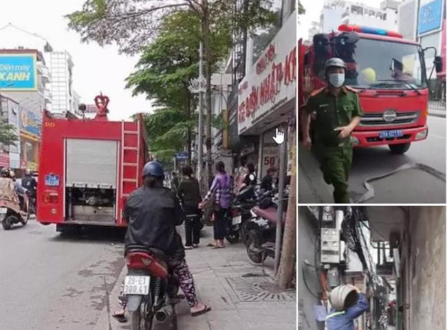 Hà Nội: Lại xảy ra cháy nhà trên phố Tôn Đức Thắng