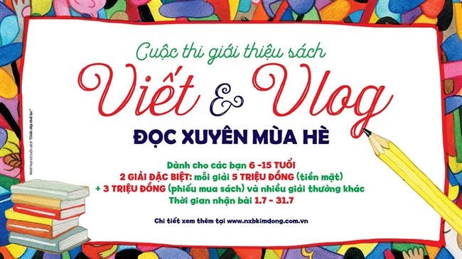 Thi giới thiệu sách Viết & Vlog ''Đọc xuyên mùa hè 2021''