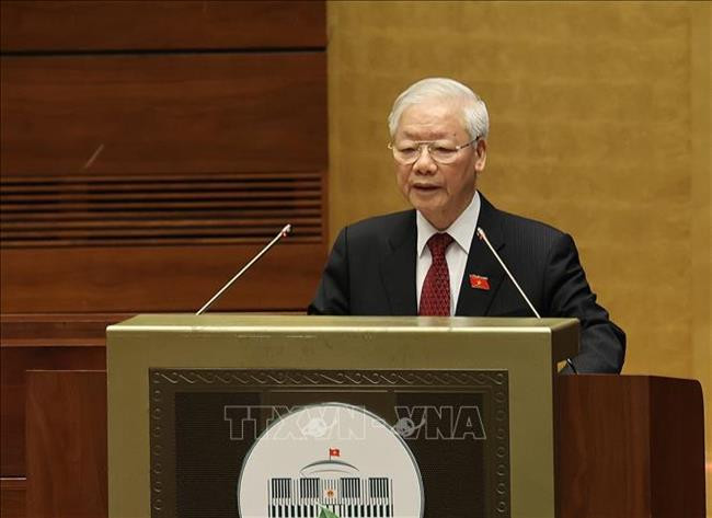 Tổng Bí thư Nguyễn Phú Trọng: Đại biểu Quốc hội khóa XV cần tiếp tục nêu cao tinh thần trách nhiệm, hết lòng vì nước, vì dân