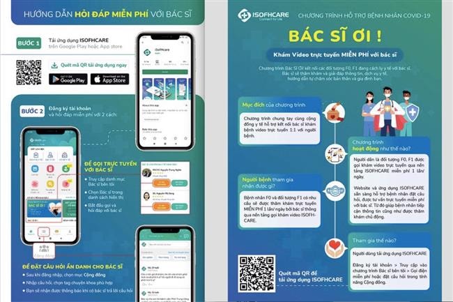 Hàng nghìn bác sĩ cùng nhau thiết lập mạng lưới tư vấn, khám bệnh online miễn phí