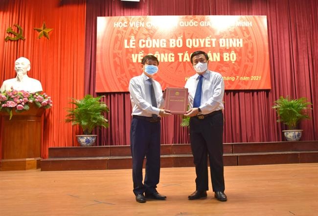 Đồng chí Phạm Minh Sơn được bổ nhiệm làm Giám đốc Học viện Báo chí và Tuyên truyền