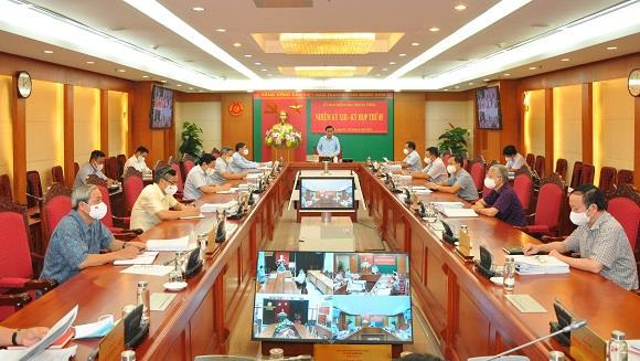 Thông báo nội dung Kỳ họp thứ năm của Ủy ban Kiểm tra Trung ương về thi hành kỷ luật Đảng