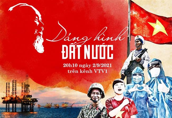 Chương trình "Dáng hình đất nước" diễn ra lúc 20h10 ngày 2-9