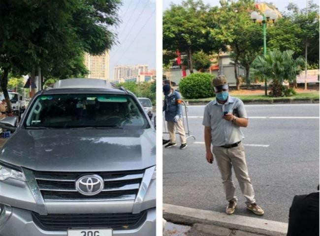 Hà Nội: Phát hiện ô tô chở ''chui'' 6 người về quê