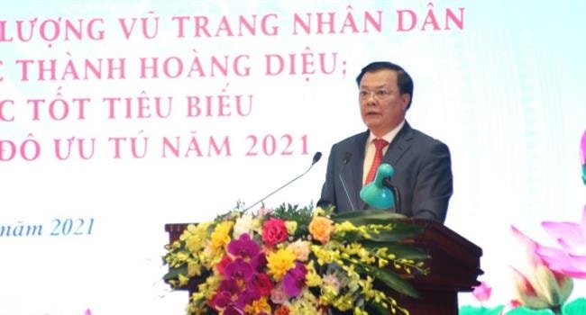 Bí thư Thành ủy Đinh Tiến Dũng: Thủ đô quyết tâm bảo vệ vững chắc thành quả đã đạt được, cùng cả nước chiến thắng đại dịch Covid-19