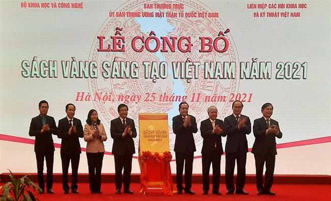 Công bố Sách vàng Sáng tạo Việt Nam năm 2021