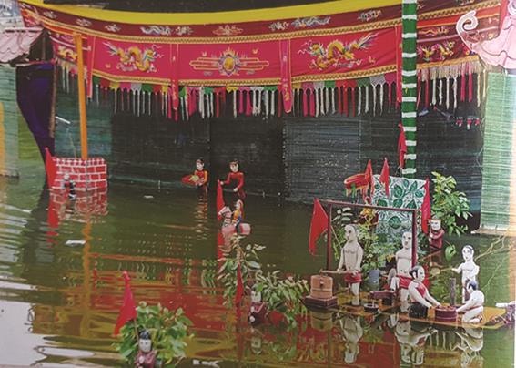 Độc đáo rối nước làng Ra