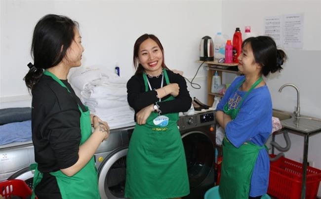 'Tiệm giặt là hạnh phúc'