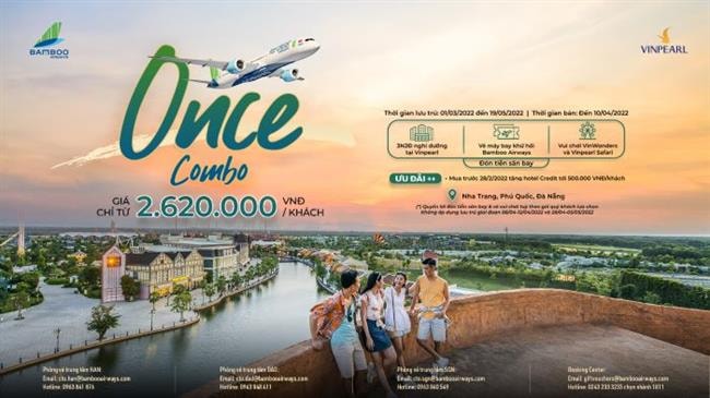 Vi vu thả ga với combo ‘bay Bamboo Airways- nghỉ Vinpearl” giá chỉ từ hơn 2 triệu đồng