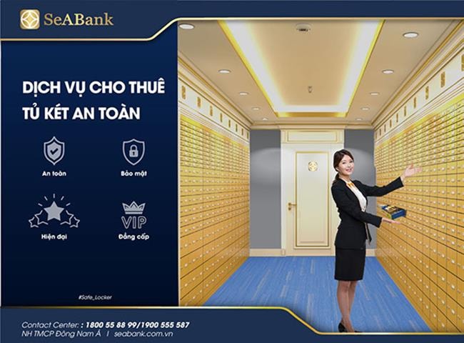 SeABank triển khai dịch vụ cho thuê két an toàn dành cho Khách hàng Ưu tiên với nhiều ưu đãi hấp dẫn