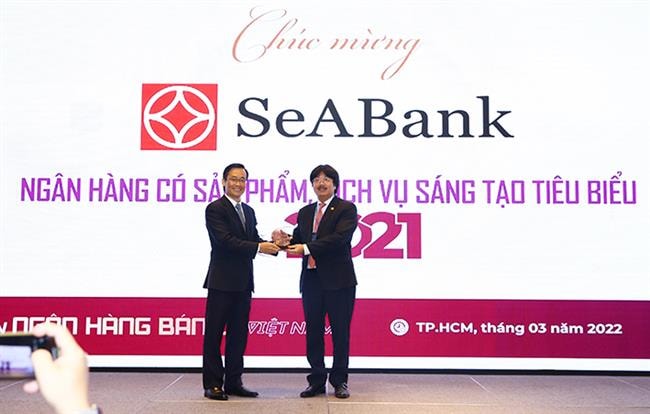 SeABank được vinh danh 2 giải thưởng ‘Ngân hàng Việt Nam tiêu biểu 2021’