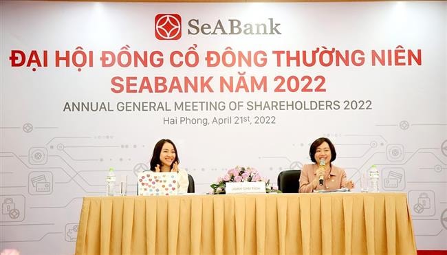 SeABank tổ chức thành công Đại hội đồng Cổ đông 2022