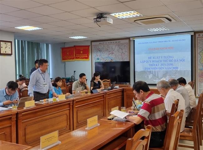Đề xuất ý tưởng lập quy hoạch Thủ đô Hà Nội