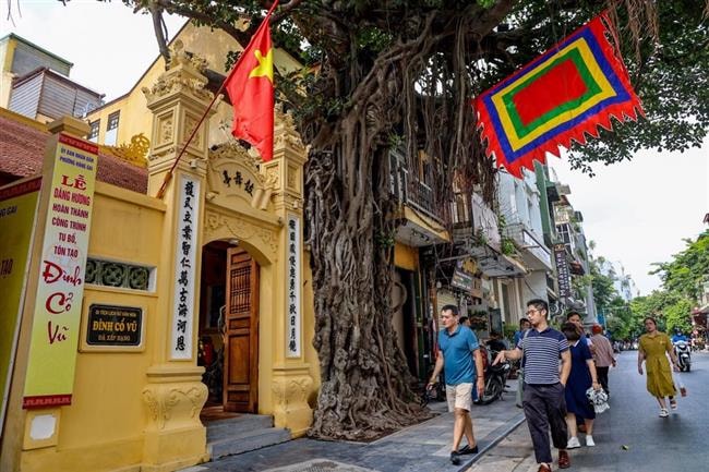 Quận Hoàn Kiếm, Hà Nội: Độc đáo kiến trúc nghệ thuật đình Cổ Vũ