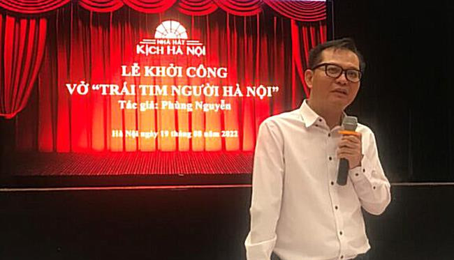 Dàn dựng vở kịch ''Trái tim người Hà Nội''