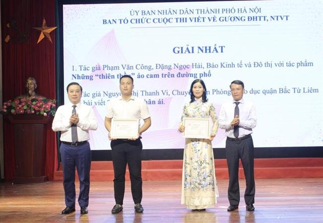 Hà Nội: Trao giải cuộc thi viết về ''Gương điển hình tiên tiến, người tốt, việc tốt'' năm 2022