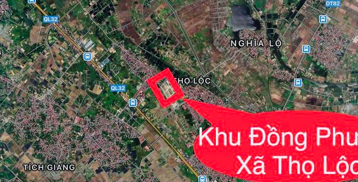 Ngày 7/11 đấu giá 32 thửa đất tại xã Thọ Lộc, huyện Phúc Thọ