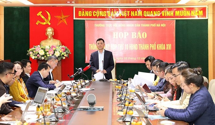 Họp báo thông tin về Kỳ họp thứ 10, HĐND Thành phố khóa XVI