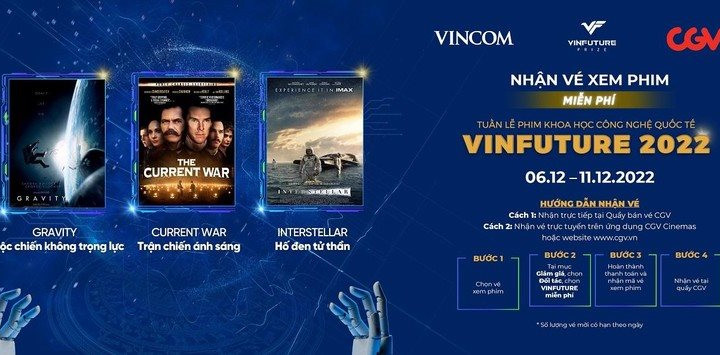 Tuần lễ Phim khoa học và công nghệ VinFuture 2022