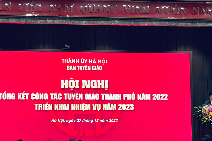 Công tác Tuyên giáo càng trở nên quan trọng khi chương trình Chuyển đổi số quốc gia đi vào thực tế