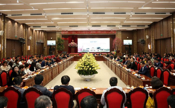 Lãnh đạo Thành phố gặp mặt đại biểu các cơ quan báo chí Trung ương và Hà Nội