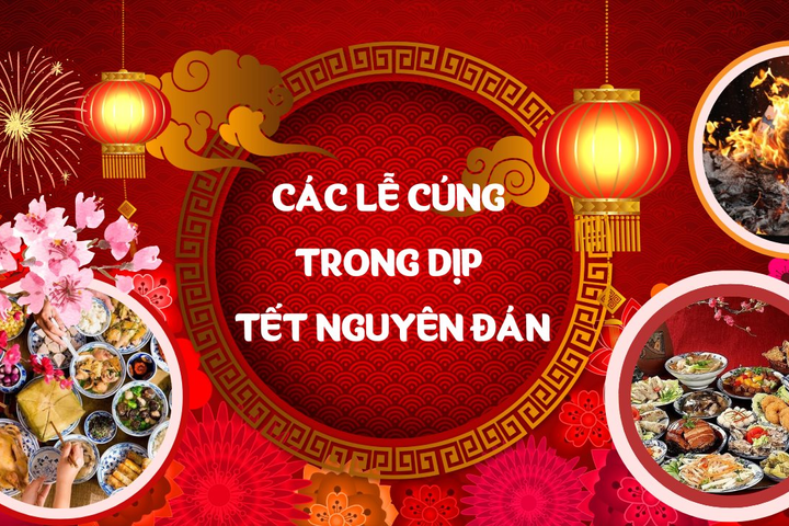 [Infographic] Các lễ cúng quan trọng trong dịp Tết Nguyên đán