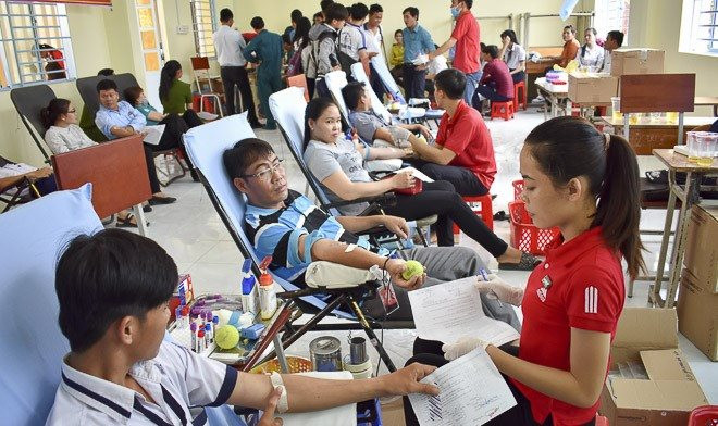 Hà Nội: 3 bệnh viện trung ương tiếp nhận máu từ phong trào hiến máu tình nguyện