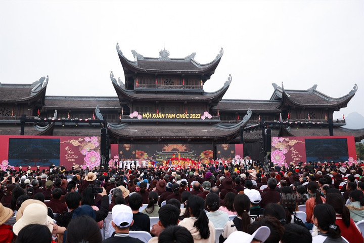 Chính thức khai hội Xuân chùa Tam Chúc năm 2023