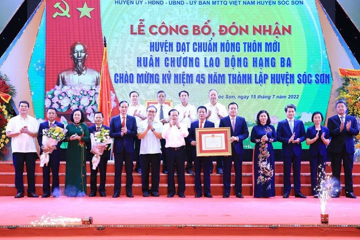 Sóc Sơn: Vượt “bão” hoàn thành các chỉ tiêu kinh tế xã hội năm 2022