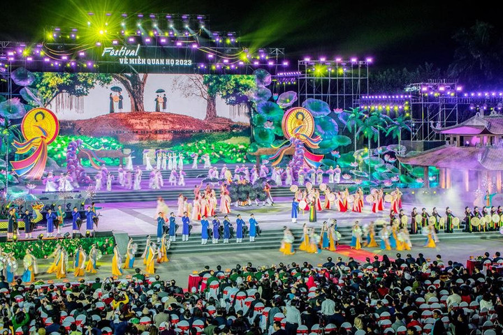 Khai mạc Festival "Về miền Quan họ 2023"