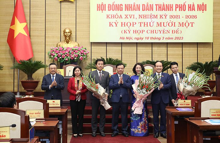 Đồng chí Vũ Thu Hà được bầu giữ chức vụ Phó Chủ tịch UBND thành phố Hà Nội