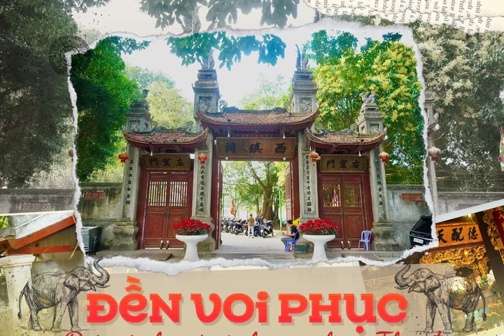 Đền Voi Phục - Dấu ấn huyền tích giữa lòng Thủ đô