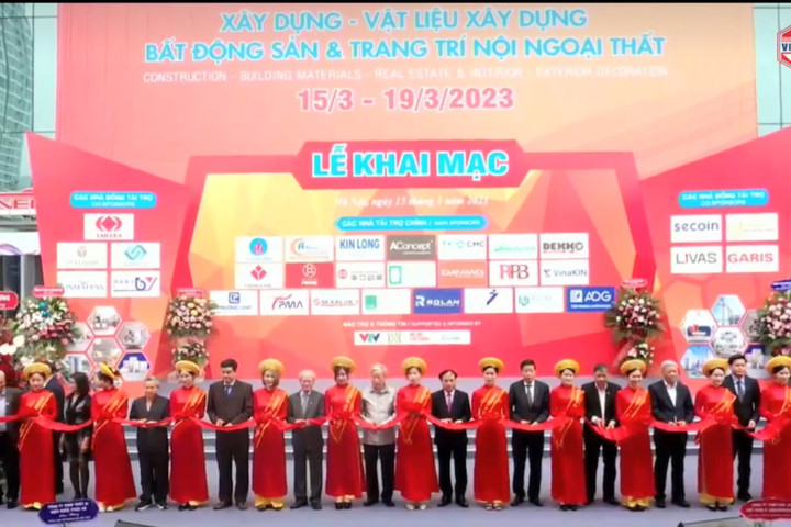 Khai mạc Triển lãm quốc tế Vietbuild Hà Nội 2023