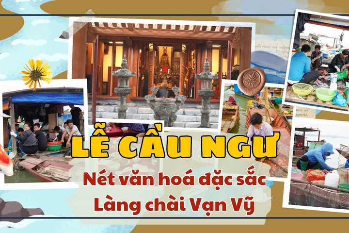 Lễ cầu ngư: Nét văn hoá đặc sắc Làng chài Vạn Vỹ