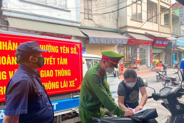 Phường Yên Sở: Ban Chỉ đạo 197 duy trì đảm bảo trật tự văn minh đô thị