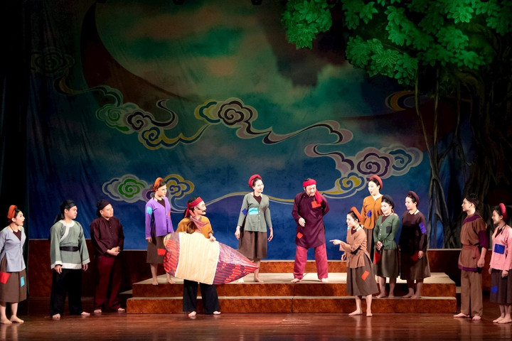 Nhà hát Chèo Hà Nội ra mắt vở diễn "Cánh diều làng Vũ Đại"