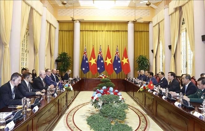 Việt Nam - Australia nâng cao quan hệ thành đối tác chiến lược toàn diện
