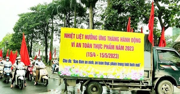 Hà Nội là địa phương đầu tiên phát động hưởng ứng Tháng hành động an toàn thực phẩm