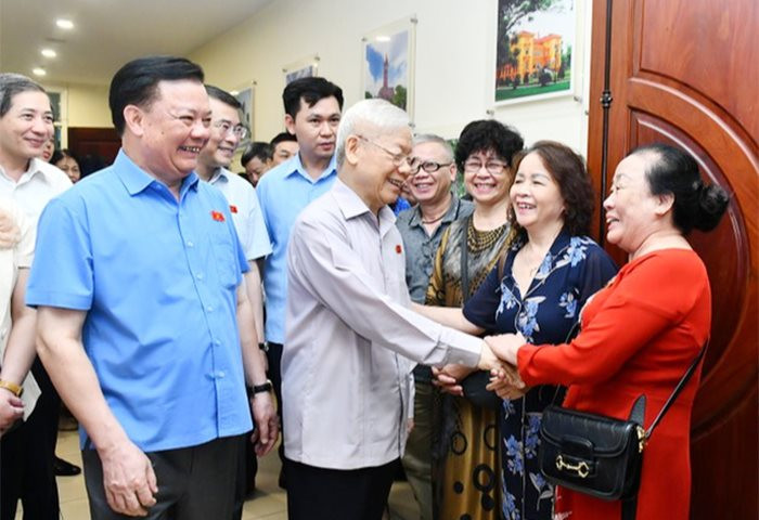 Tổng Bí thư Nguyễn Phú Trọng: Hà Nội phải gương mẫu trong đấu tranh chống tham nhũng