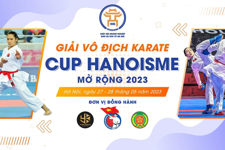 Giải vô địch Karate Cup Hanoisme mở rộng năm 2023